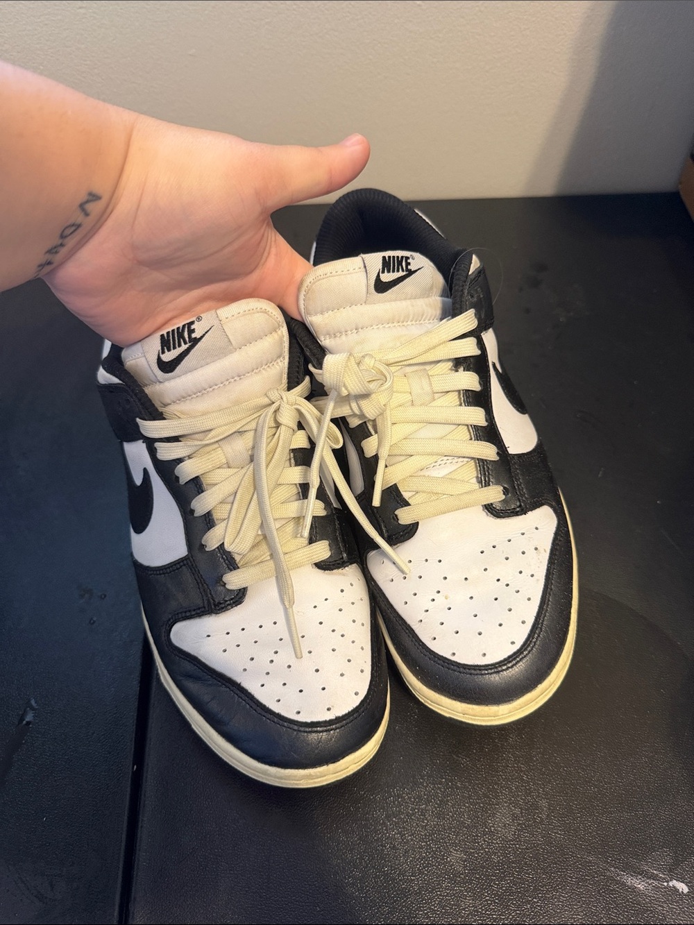 Nike Vintage Panda worn a hand full of times